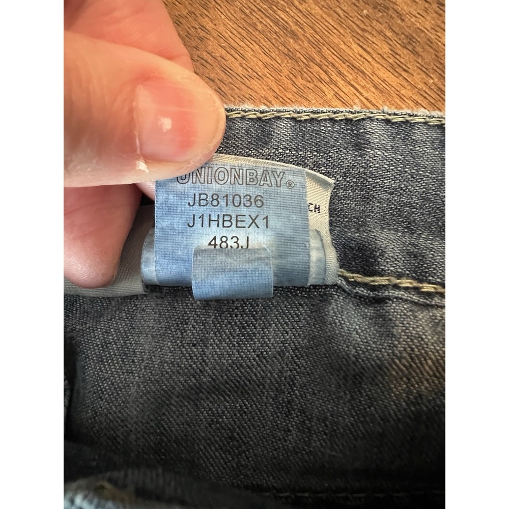Vintage Y2K UnionBay Juniors Denim Cargo Shorts 3 Blue Juniors Retro Millennial - Picture 9 of 15